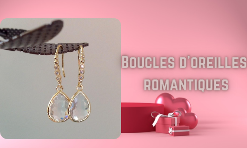 Boucles d'oreilles romantiques