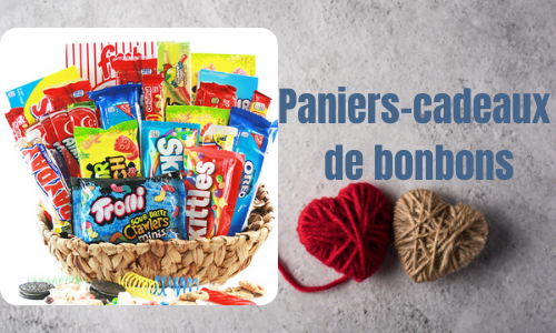 Paniers-cadeaux de bonbons