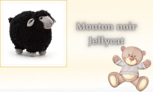 mouton noir Jellycat