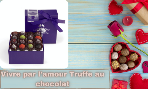 Vivre par l'amour Truffe au chocolat
