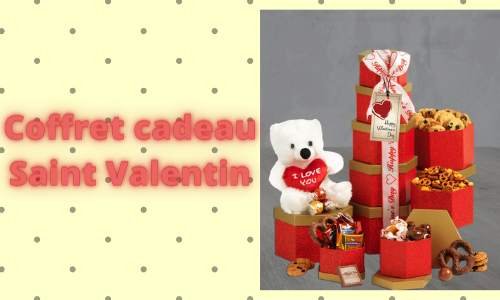 Coffret cadeau Saint Valentin