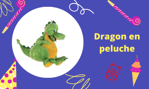 Dragon en peluche