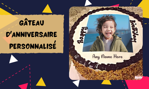G&acirc;teau d'anniversaire personnalis&eacute;