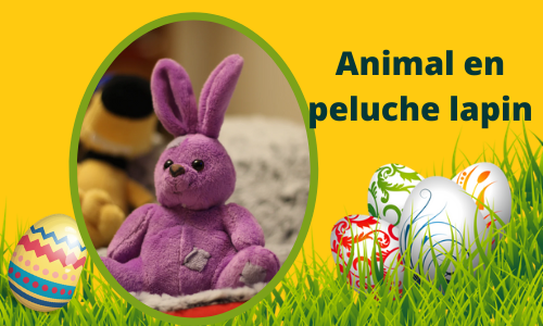 Animal en peluche lapin