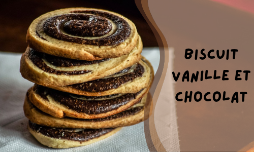 Biscuit vanille et chocolat