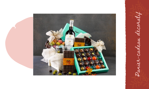 Panier-cadeau décoratif