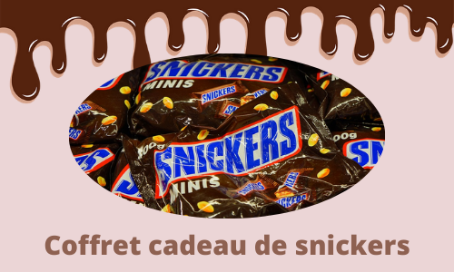 Coffret cadeau de snickers