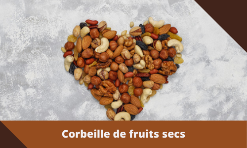 Corbeille de fruits secs