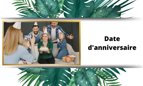 Date d'anniversaire