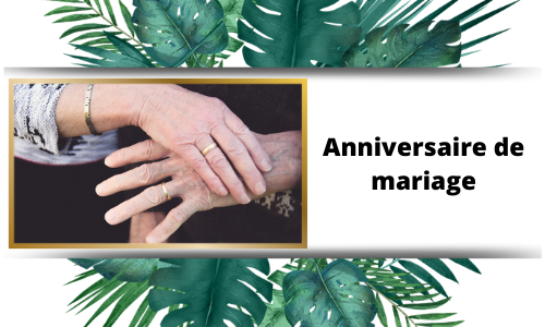 Anniversaire de mariage