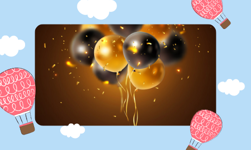 Ballon de f&eacute;licitations