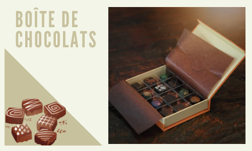 Boîte de chocolats