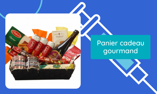 Panier cadeau gourmand