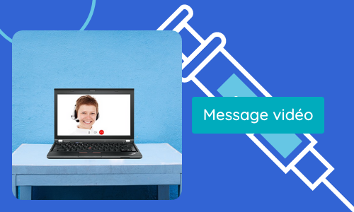 message vid&eacute;o