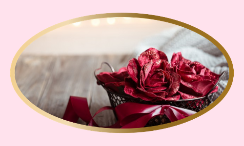 Panier-cadeau romantique