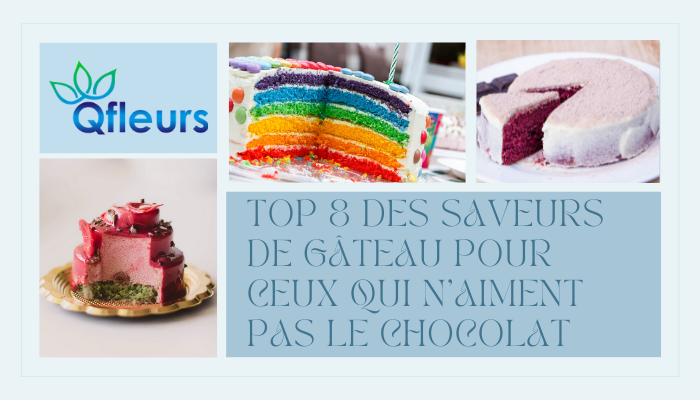 Top 8 des saveurs de g&acirc;teau pour ceux qui n'aiment pas le chocolat