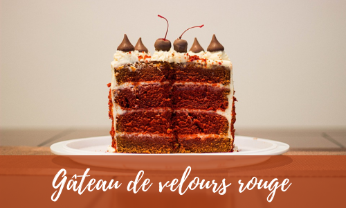 G&acirc;teau de velours rouge