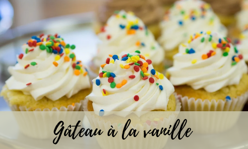 G&acirc;teau &agrave; la vanille