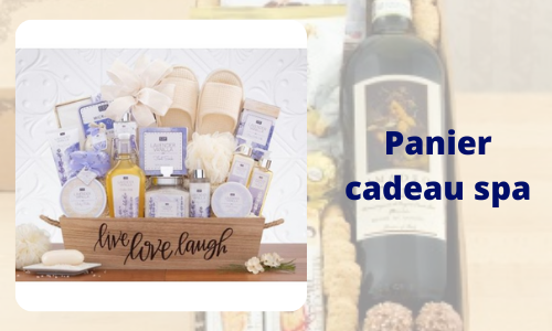 Panier cadeau spa