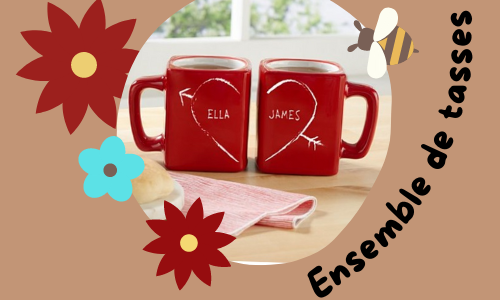 Ensemble de tasses