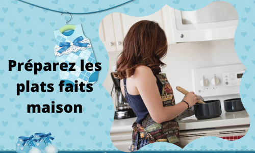 Préparer les plats maison