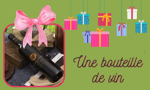  Une bouteille de vin
