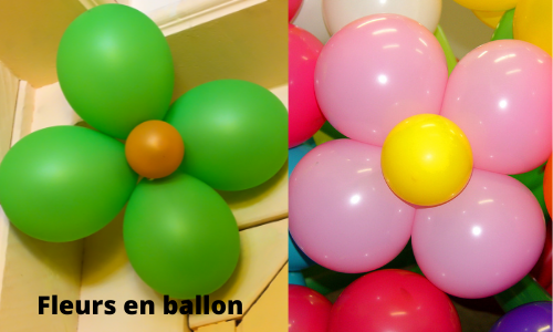  Fleurs en ballon