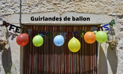 Guirlandes de ballon