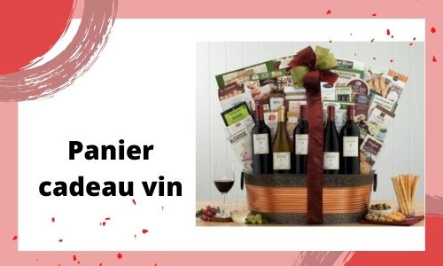 Panier cadeau vin
