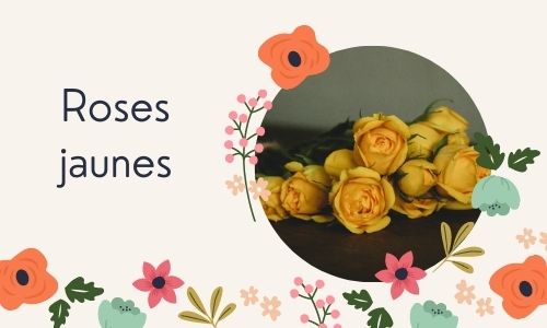 Roses jaunes