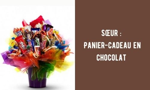 S&oelig;ur : Panier-cadeau en chocolat