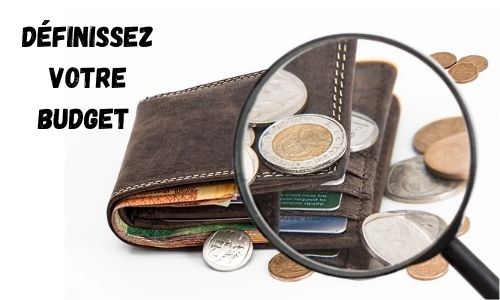 Définissez votre budget