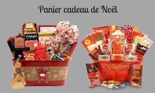 Panier cadeau de No&euml;l