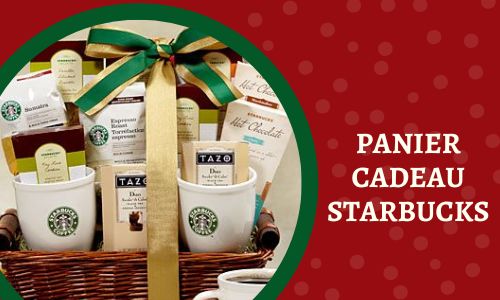 Panier cadeau Starbucks