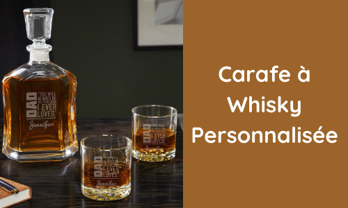 5. Carafe à whisky personnalisée