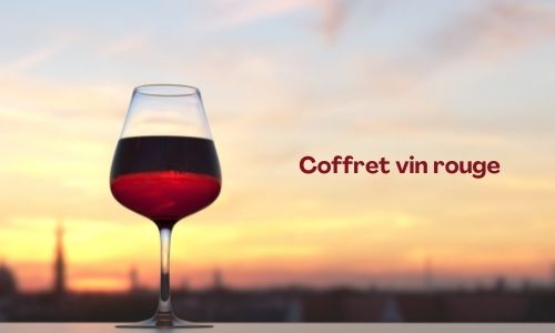 Coffret vin rouge