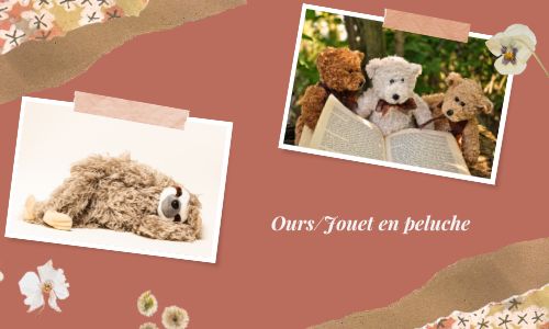 Ours/jouet en peluche