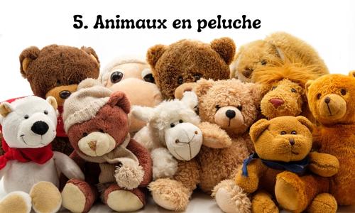 Animaux en peluche