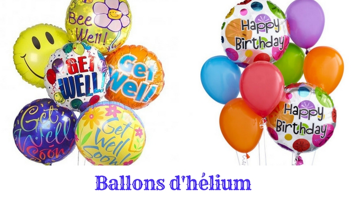 Ballons d'hélium