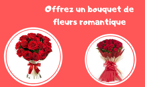 Offrez un bouquet de fleurs romantique