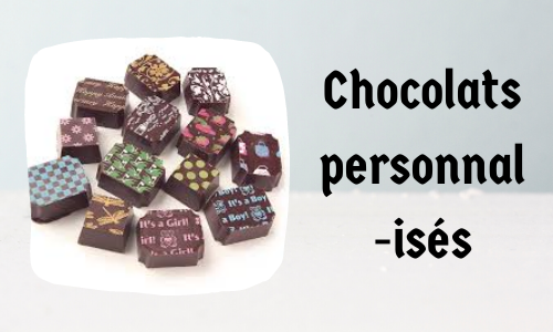 Chocolats personnalisés