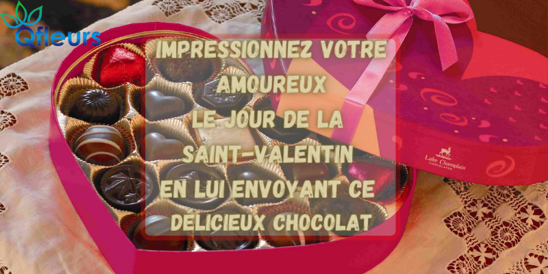 Impressionnez votre amoureux le jour de la Saint-Valentin en lui envoyant ce délicieux chocolat