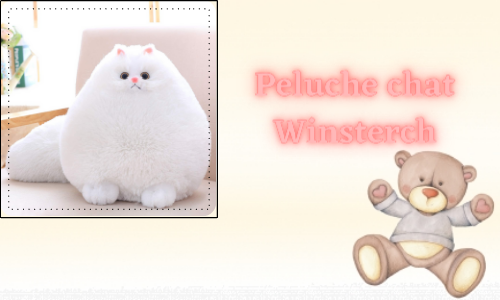Peluche chat Winsterch